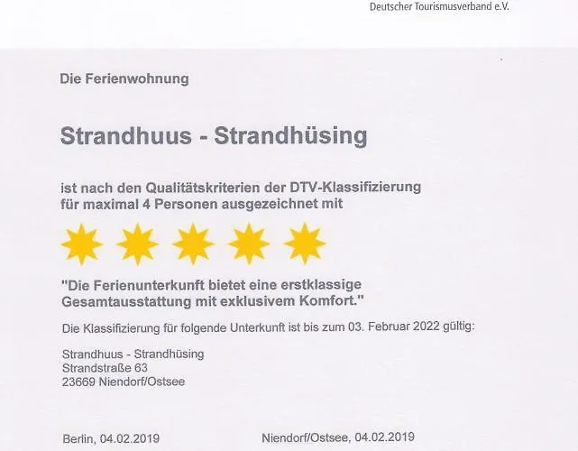 Strandhuus - Urlaub Aan De Ostsee